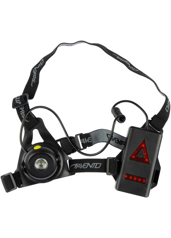 AVENTO SAFETY VEST CHEST LIGHT RECHARGEABLE LED