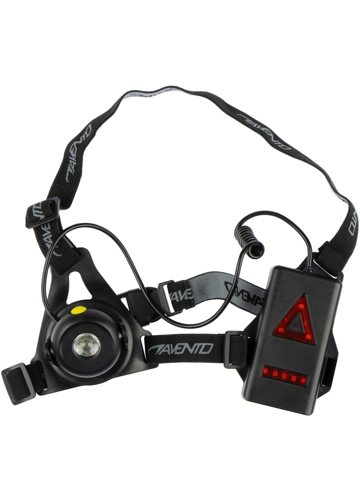 AVENTO SAFETY VEST CHEST LIGHT RECHARGEABLE LED