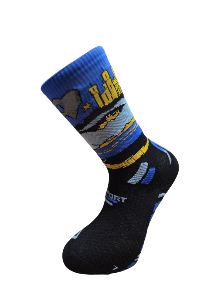 BV SPORT CHAUSSETTES TRAIL ULTRA HIGH NIGHT FEVER 26