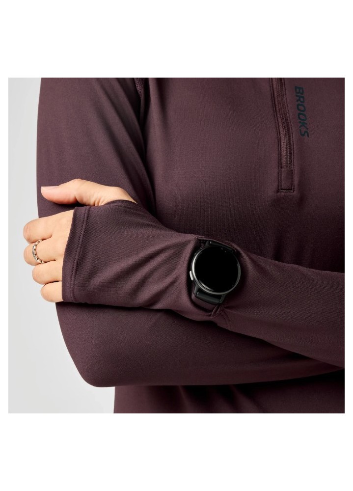 BROOKS DASH 1/2 ZIP 3.0 W
