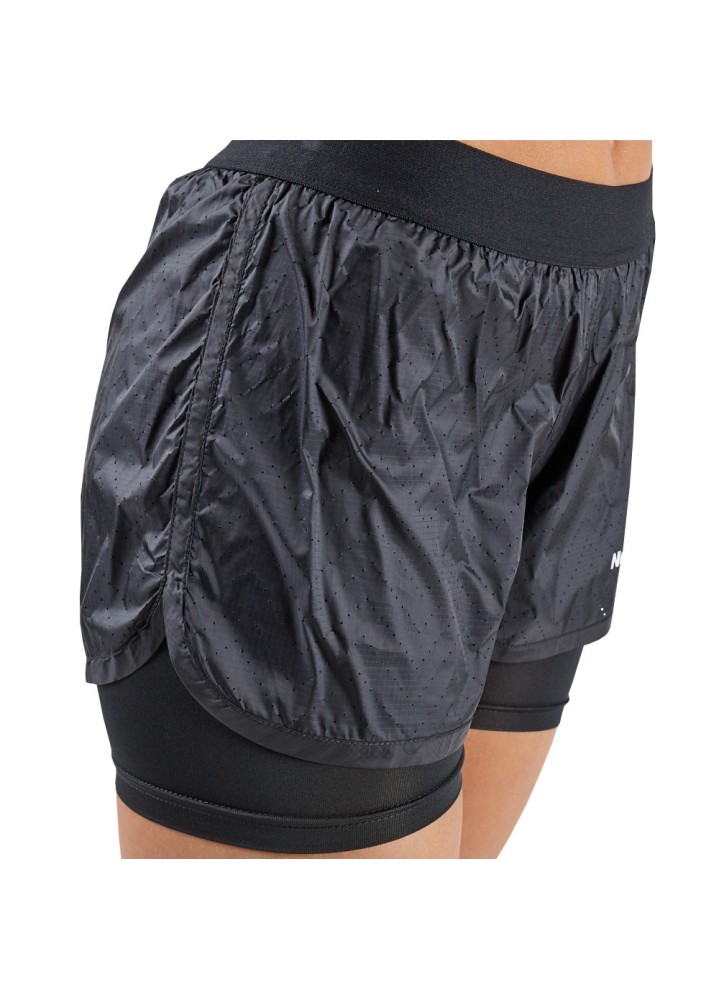 NEWLINE BLACK 2-LAY SHORTS W