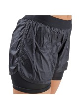 NEWLINE BLACK 2-LAY SHORTS W