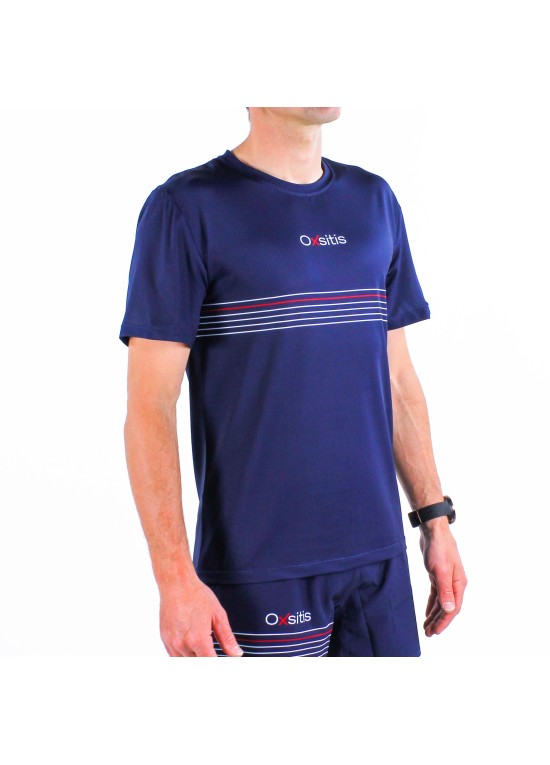 OXSITIS T-SHIRT TECHNIQUE BBR BLEU