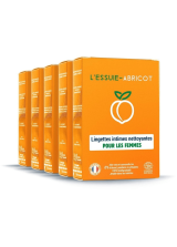LINGETTES INTIMES ABRICOT FEMME