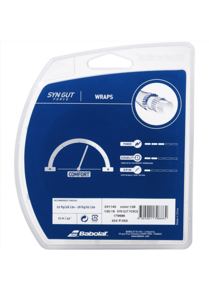 BABOLAT SYN GUT FORCE 12M