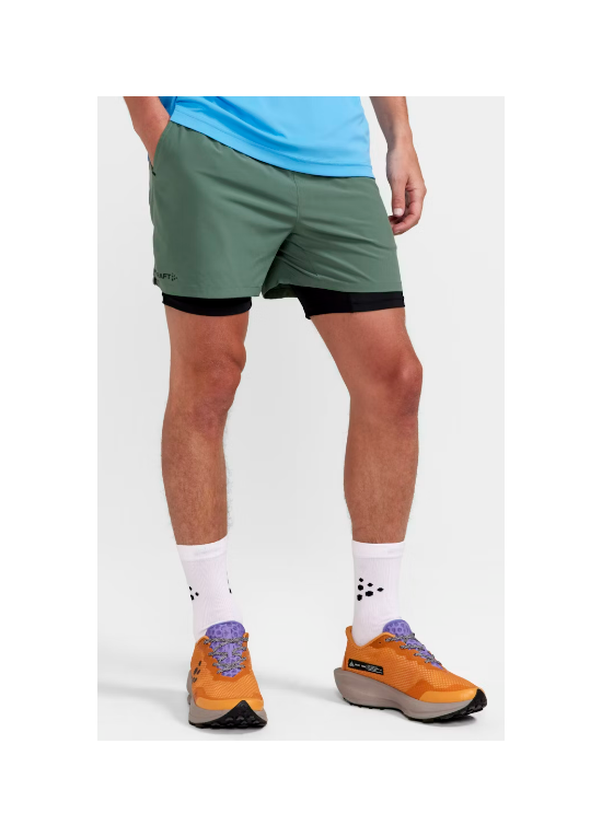 CRAFT ADV ESSENCE 2 IN 1 STRETCH SHORT M