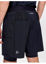 CRAFT PRO TRAIL 2IN1 SHORTS NOIR M