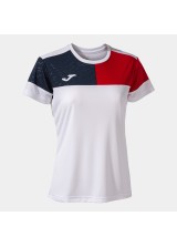 JOMA T-SHIRT CREW V MANCHES COURTES W