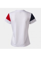 JOMA T-SHIRT CREW V MANCHES COURTES W