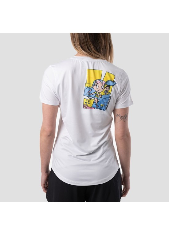 BV SPORT T SHIRT TECHNIQUE DBDB BLANC W