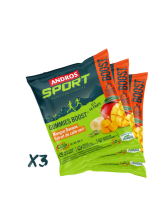 ANDROS SPORT GUMMIES BOOST MANGUE BANANE CAFÉ VERT 30G