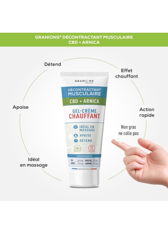 GEL-CREME CHaUFFANT CBD + ARNICA